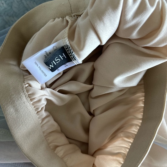 Color Block Mesh Maxi Skirt - Picture 6 of 6